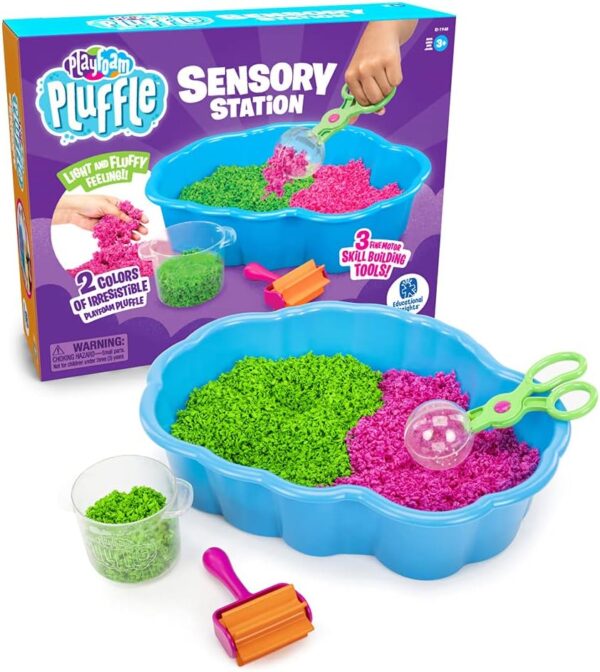 Pluffle Sensory Bin for Autism